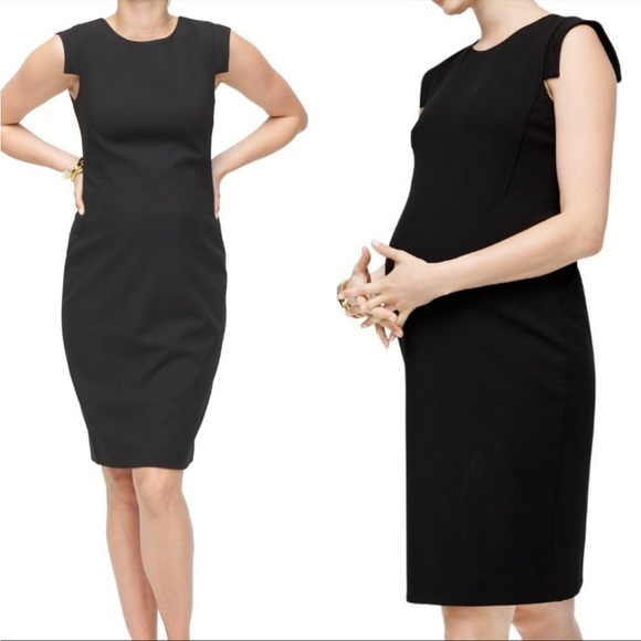 HATCH Black Maternity Dress M/L (Sz 2) - Picture 2 of 9